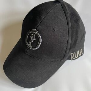 RUSH Snakes & Arrows Tour 2007 Baseball Cap Black and Silver Band Concert Hat
